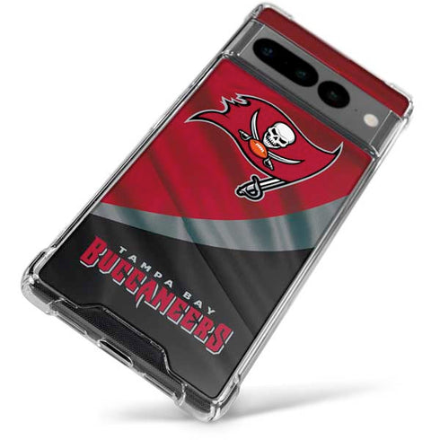 NFL Tampa Bay Buccaneers Google Pixel 7 Pro Clear Case